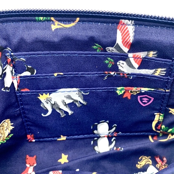 Vera Bradley RFID Convertible Wristlet in Snow Globe Motifs - Picture 8 of 14